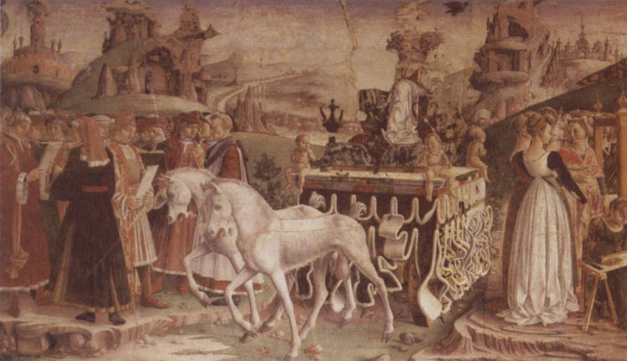 The Triumph of Minerva March,From the Room of the Months